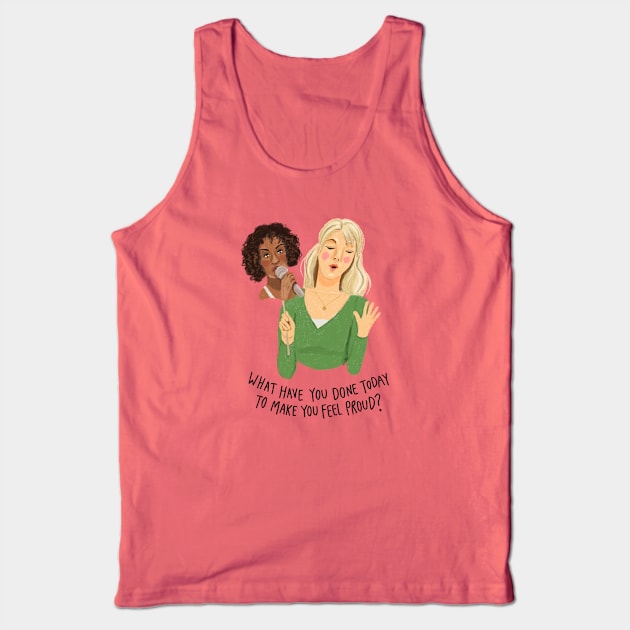 What have you done today? - Stevie Miranda Heather Small song lyric Tank Top by alfrescotree